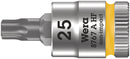 Wera Tools - 8767 A HF TORX® Zyklop bit socket with holding function, 1/4" drive