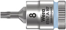 Wera Tools - 8767 A HF TORX® Zyklop bit socket with holding function, 1/4" drive