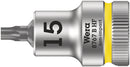 Wera Tools - 8767 B HF TORX® Zyklop bit socket with holding function, 3/8" drive