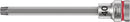Wera Tools - 8767 B HF TORX® Zyklop bit socket with holding function, 3/8" drive
