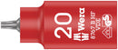 Wera Tools - 8767 B VDE HF TORX® Zyklop bit socket, insulated, with holding function, 3/8" drive