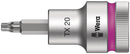 Wera Tools - 8767 C HF TORX® Zyklop bit socket with 1/2" drive with holding function