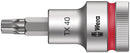 Wera Tools - 8767 C HF TORX® Zyklop bit socket with 1/2" drive with holding function