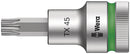 Wera Tools - 8767 C HF TORX® Zyklop bit socket with 1/2" drive with holding function