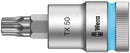 Wera Tools - 8767 C HF TORX® Zyklop bit socket with 1/2" drive with holding function