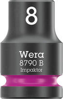 Wera Tools - 8790 B Impaktor socket with 3/8" drive