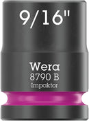 Wera Tools - 8790 B Impaktor socket with 3/8" drive