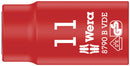 Wera Tools - 8790 B VDE Zyklop 3/8" socket, insulated