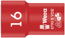 Wera Tools - 8790 B VDE Zyklop 3/8" socket, insulated