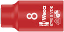 Wera Tools - 8790 B VDE Zyklop 3/8" socket, insulated