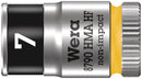 Wera Tools - 8790 HMA HF Zyklop socket with 1/4" drive with holding function