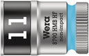 Wera Tools - 8790 HMB HF Zyklop socket with 3/8" drive with holding function