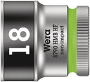 Wera Tools - 8790 HMB HF Zyklop socket with 3/8" drive with holding function
