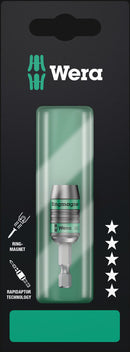 Wera Tools - 887/4 RR SB Rapidaptor Universal Bit Holder with ring magnet