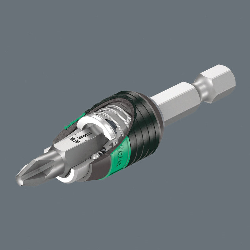 Wera Tools - 887/4 RR SB Rapidaptor Universal Bit Holder with ring magnet