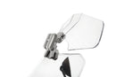 Wunderlich windshield extension Vario-ERGO 3D+ transparent, perfect wind protection thanks to the clever add-on spoiler