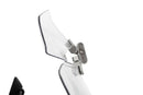 Wunderlich windshield extension Vario-ERGO 3D+ transparent, perfect wind protection thanks to the clever add-on spoiler