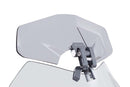 Wunderlich windshield extension Vario-ERGO 3D+ transparent, perfect wind protection thanks to the clever add-on spoiler
