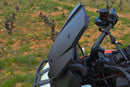 We have created a groundbreaking new design concept.The Flowjet simply replace the original windshield and remains the adjustable in height.