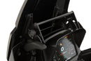 Ergonomic positioning of the smartphone or navigation device - Compatible with almost all common mounting systems