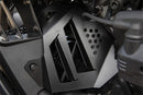 Enhances the bike's visually and directs the hot air dissipated by the fan to the outside through its attached openings.
