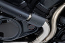 Reliably shields the radiant heat coming from the manifold of the rear cylinder