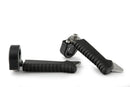 The practical and comfortable crash bar foot rests allow relaxed riding, even on long trips. 