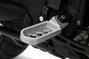 Lowering by 22 mm compared to the position of the original footrests