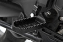 Lowering by 22 mm compared to the position of the original footrests