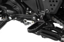 Lowering by 22 mm compared to the position of the original footrests