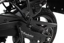 Approx. 45 mm lower compared to the position of the original footrests