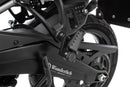Approx. 45 mm lower compared to the position of the original footrests
