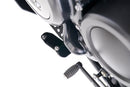 Enlarges the operating area of the side stand and makes it much easier and more ergonomic to fold out.