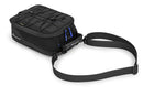 High quality, compact tank bag - New, streamlined, functional design, recognisable by the subtle blue applications