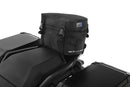 Multi-functional and compact bag can  either be attached to the luggage carrier of the passenger seat quickly and  simply