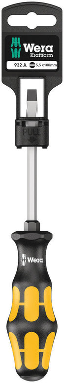 Wera Tools - 932 A SB Screwdriver for slotted screws