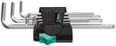 Wera Tools - 950/7 Hex-Plus 1 L-key set, metric, chrome-plated