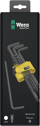 Wera Tools - 950/9 Hex-Plus Imperial 1 SB L-key set, Imperial, BlackLaser