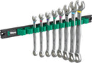 Wera Tools - 9632 Magnetic rail 6000 Joker Imperial 1 Ratcheting combination wrenches set
