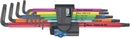 Wera Tools - 967/9 TX XL Multicolour HF 1 L-key set with holding function, long
