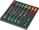 Wera Tools - 9710 Foam insert screwdriver set 1