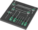 Wera Tools - 9713 Foam insert Hex screwdriver set 1