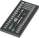 Wera Tools - 9720 Foam insert 8000 A Zyklop 1/4" ratchet set 1