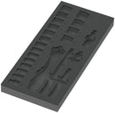 Wera Tools - 9821 Foam insert 8000 B Zyklop 3/8" ratchet set 1, empty