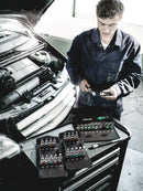 Wera Tools - 8740 B HF 1 Zyklop bit socket set with holding function, 3/8" drive
