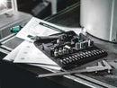 Wera Tools - 8100 SA 10 Zyklop Metal Ratchet Set with push-through square, 1/4" drive, imperial