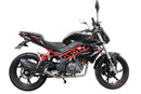 GPR-Exhaust---Furore-Evo4-Poppy-Full-Line-for-BN-125-from-2021-to-2024-dB-Killer-Catalyst