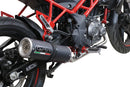 GPR-Exhaust---M3-Black-Titanium-Full-Line-for-BN-125-from-2018-to-2020-dB-Killer-Catalyst