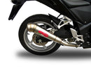 GPR-Exhaust---Powercone-Evo-Slip-on-for-CBR-250-R-from-2010-to-2014-dB-Killer-Link-Pipe-Catalyst