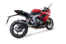 GPR-Exhaust---M3-Black-Titanium-Full-Line-for-Daytona-660-from-2023-to-2025-dB-Killer-Catalyst
